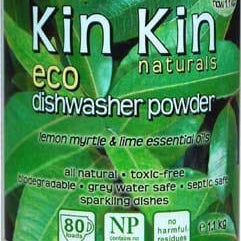 Kin Kin Naturals Laundry Supplies 1.1kg Kin Kin Naturals Dishwasher Powder Lemon Myrtle & Lime