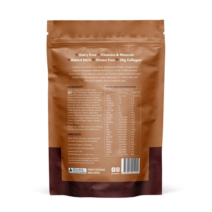 Locako Collagen Locako Meal Replacement Shake Chocolate Thickshake 700g