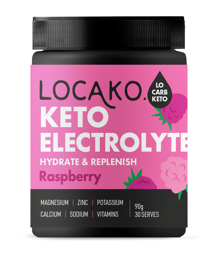 Locako Electrolytes Locako Keto Electrolyte Hydrate & Replenish Raspberry 90g