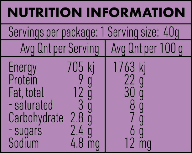 Locako Snack Foods Locako Vanilla Hazelnut Keto Collagen Brownie Bites 40G X 15