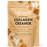 Locako Vitamins & Supplements Locako Collagen Creamer Nootropic (Vanilla Toffee) 300g