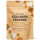 Locako Vitamins & Supplements Locako Collagen Creamer Nootropic (Vanilla Toffee) 300g
