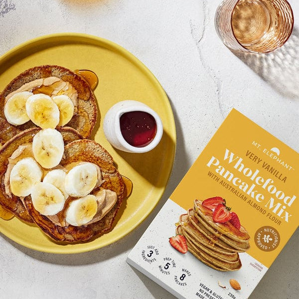 Mt. Elephant Baking Mixes Mt Elephant Wholefood Pancake Mix Very Vanilla 230g