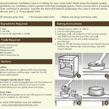 Natural Evolution Caribbean Cake Mix 486g Natural Evolution Caribbean Cake Mix  486g