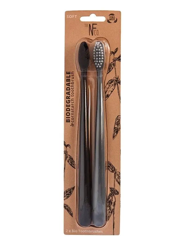 NFCO Bio Toothbrush (Twin Pack) - Artisanal Australia – Artisanal Australia
