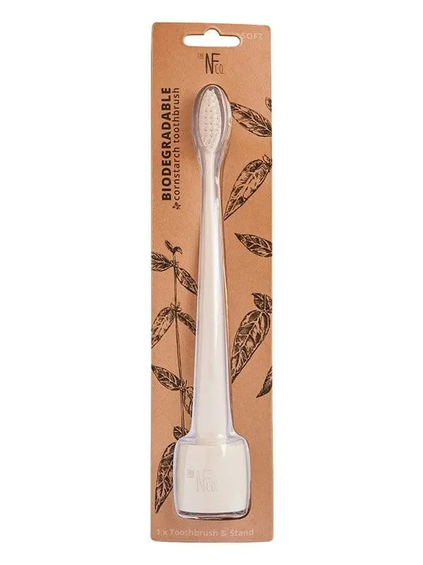 NFco Bio Toothbrush & Stand Soft - Artisanal Australia – Artisanal ...