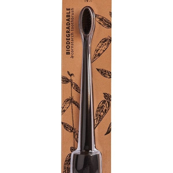 NFco Toothpaste Pirate Black NFco  Bio Toothbrush & Stand Soft