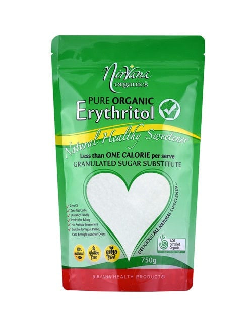 Nirvana Monk Fruit Sweetener 750G Nirvana Erythritol Pure Organic