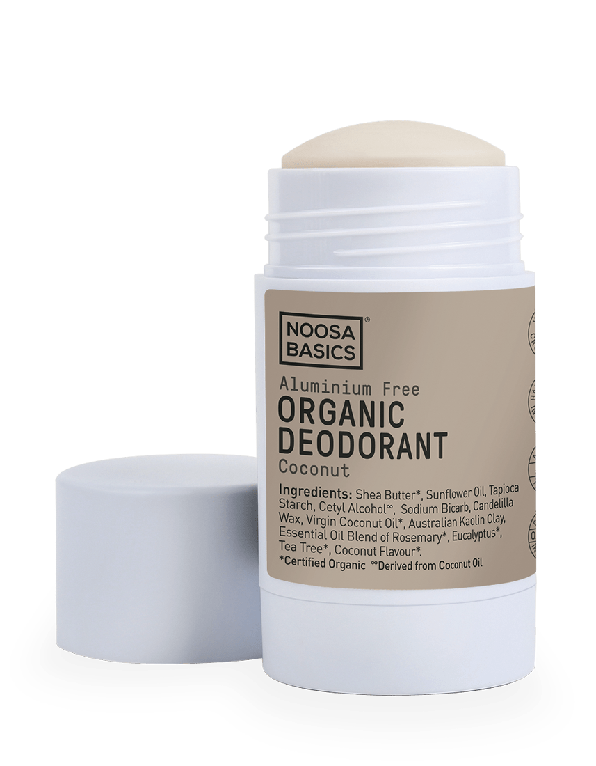 Noosa Basics Deodorant Stick Coconut Noosa Basics Organic Deodorant Stick  60g (Various Scents)