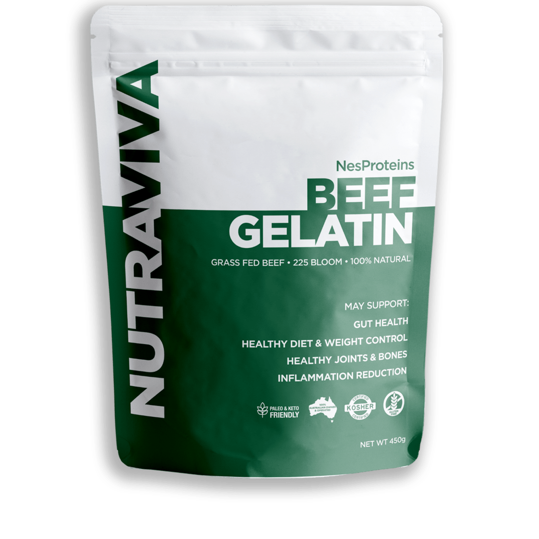 Nutraviva Collagen NutraViva NesProteins Beef Gelatin (Grass Fed) 450g