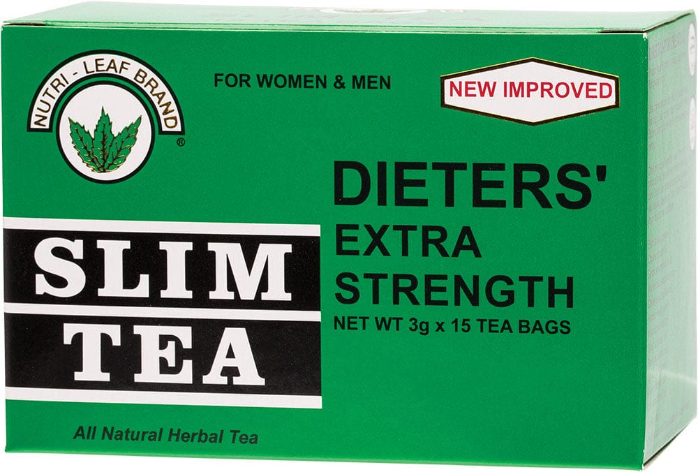 Nutri-Leaf Slim Tea Extra Strength 15 Bags Nutri-Leaf Herbal Tea Bags Slim Tea