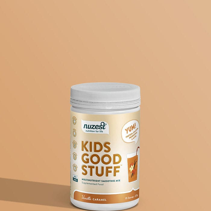 Nuzest Vitamins & Supplements Nuzest Kids Good Stuff Vanilla Caramel 225g