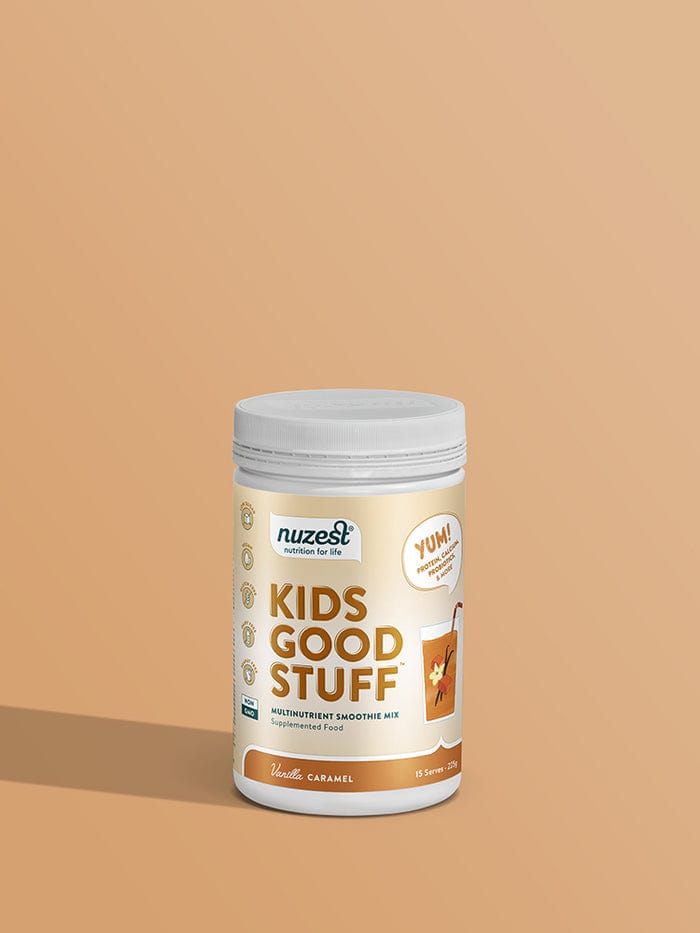 Nuzest Vitamins & Supplements Nuzest Kids Good Stuff Vanilla Caramel 225g