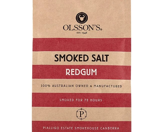 Olsson's Seasonings & Spices 500g Bag Olsson's Red Gum Smoked Salt