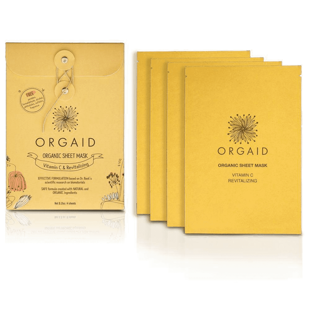 Orgaid Collagen Orgaid Organic Sheet Mask Vitamin C & Revitalizing 24ml