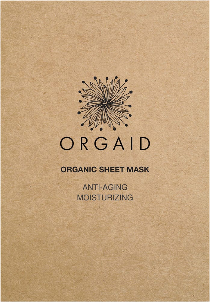 Orgaid Face Mask 1 x 24ml Orgaid Organic Sheet Mask Anti-Aging & Moisturizing