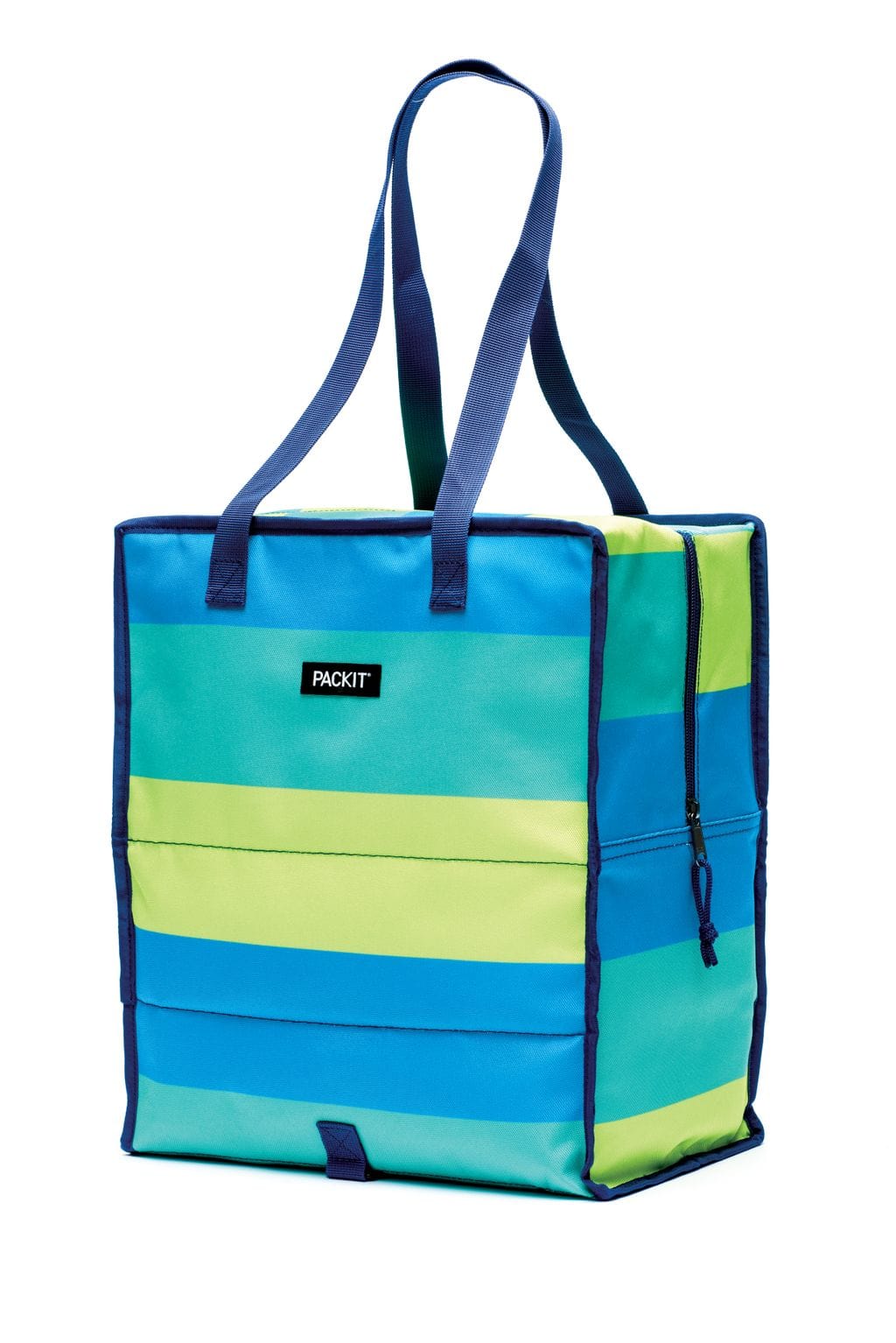 PackIt Grocery Tote Bag Fresh Stripe CLEARANCE  Packit Freezable Grocery Tote Bag