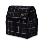 PackIt Lunch Box Black Grid PackIt Freezable Lunch Bag