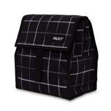 PackIt Lunch Box Black Grid PackIt Freezable Lunch Bag