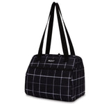 PackIt Lunch Box Black Grid (SALE!) PackIt Freezable Hampton Bag