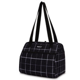 PackIt Lunch Box Black Grid (SALE!) PackIt Freezable Hampton Bag