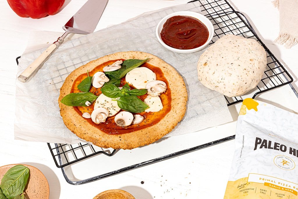 Paleo Hero Baking Mixes Paleo Hero Primal Mix Pizza Base Garlic and Herb 310g