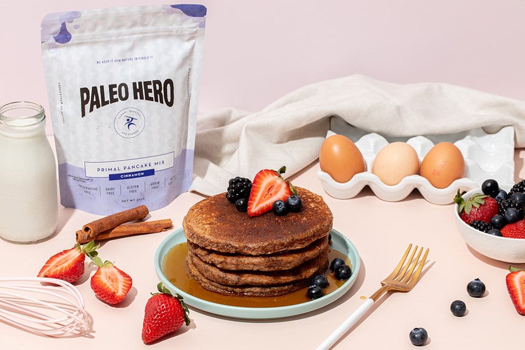 Paleo Hero Baking Mixes Paleo Hero Primal Pancake Mix Cinnamon 200g