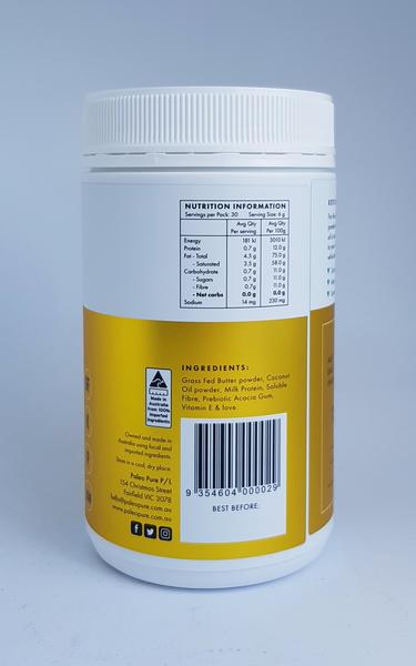 Paleo Pure Coffee Creamer Paleo Pure Keto Coffee Creamer Butter Bomb 250g