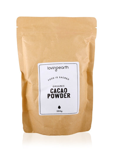 loving earth cacao powder