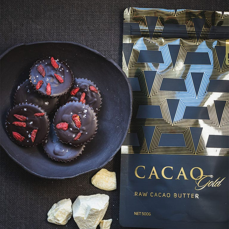 Power Super Foods Cooking & Baking Ingredients Power Super Foods Raw Organic Cacao Butter Chunks