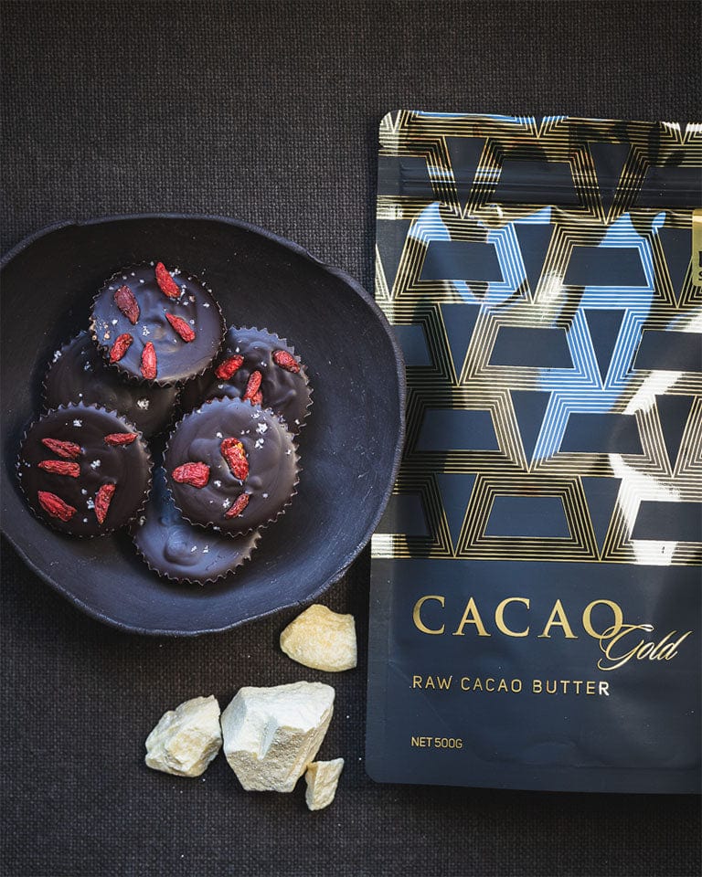 Power Super Foods Cooking & Baking Ingredients Power Super Foods Raw Organic Cacao Butter Chunks