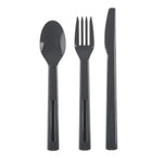 Progressive Cutlery Set Progressive Snap Lock 3 Piece Utensil Set To Go (Colour selected randomly)