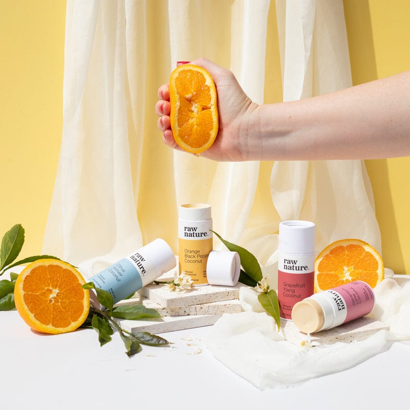 Raw Nature Deodorant Stick Raw Nature Deodorant Citrus + Vetiver 50g