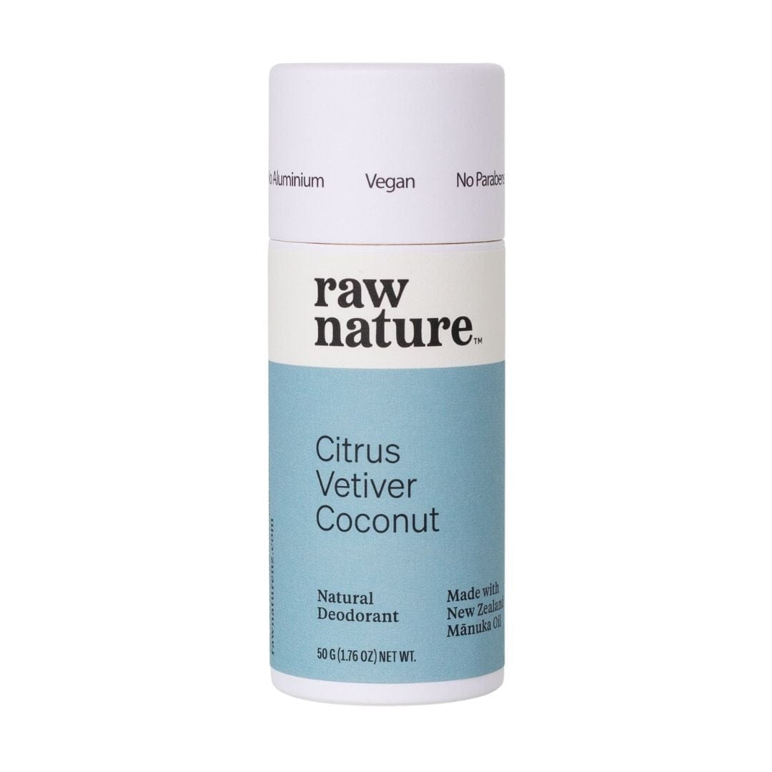 Raw Nature Deodorant Stick Raw Nature Deodorant Citrus + Vetiver 50g