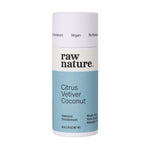Raw Nature Deodorant Stick Raw Nature Deodorant Citrus + Vetiver 50g
