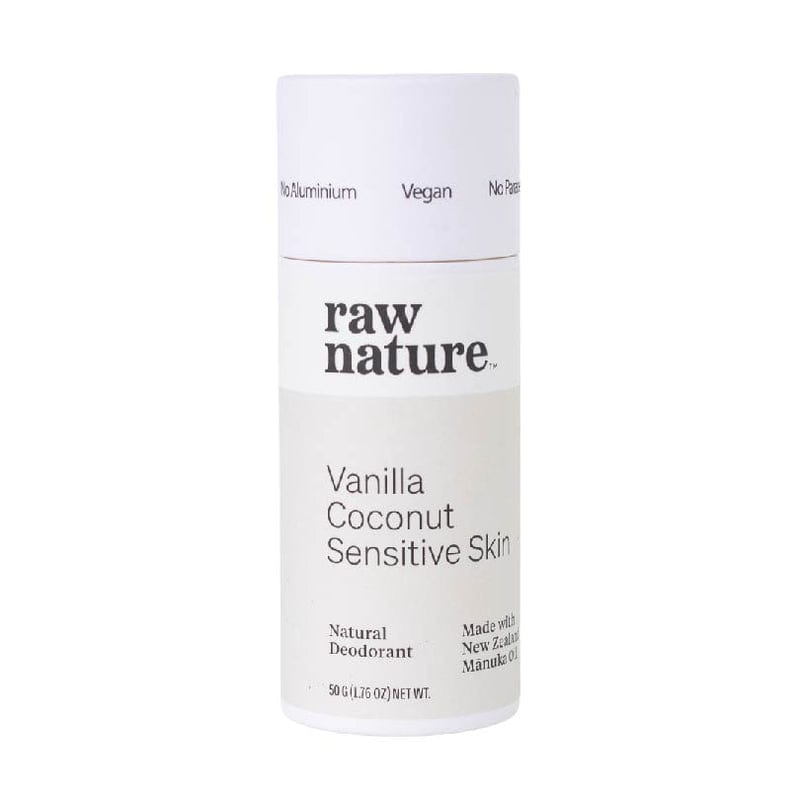 Raw Nature Deodorant Stick Raw Nature Deodorant Vanilla Sensitive Skin 50g