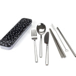 RETROKITCHEN Cutlery Set RETRO KITCHEN Carry Your Cutlery - Stainless Steel Cutlery Set