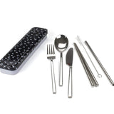 RETROKITCHEN Cutlery Set RETRO KITCHEN Carry Your Cutlery - Stainless Steel Cutlery Set
