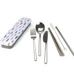 RETROKITCHEN Cutlery Set RETRO KITCHEN Carry Your Cutlery - Stainless Steel Cutlery Set