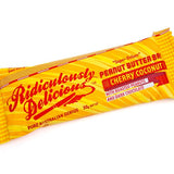 Ridiculously Delicious Snack Foods Cherry Coconut Ridiculously Delicious Crunch Bar 12 x 50gms