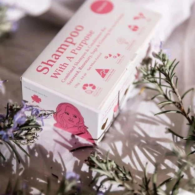 Shampoo with a Purpose Health & Beauty Shampoo with a Purpose Shampoo & Conditioner Bar Volume 135g