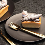 Splayd Cutlery Set Splayd Black Label Rose Gold Mirror Set of 6