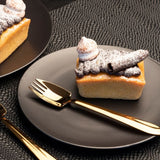 Splayd Cutlery Set Splayd Black Label Rose Gold Mirror Set of 6