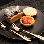 Splayd Cutlery Set Splayd Black Label Rose Gold Mirror Set of 6