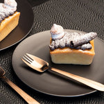 Splayd Cutlery Set Splayd Black Label Rose Gold Satin Set of 6