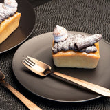 Splayd Cutlery Set Splayd Black Label Rose Gold Satin Set of 6