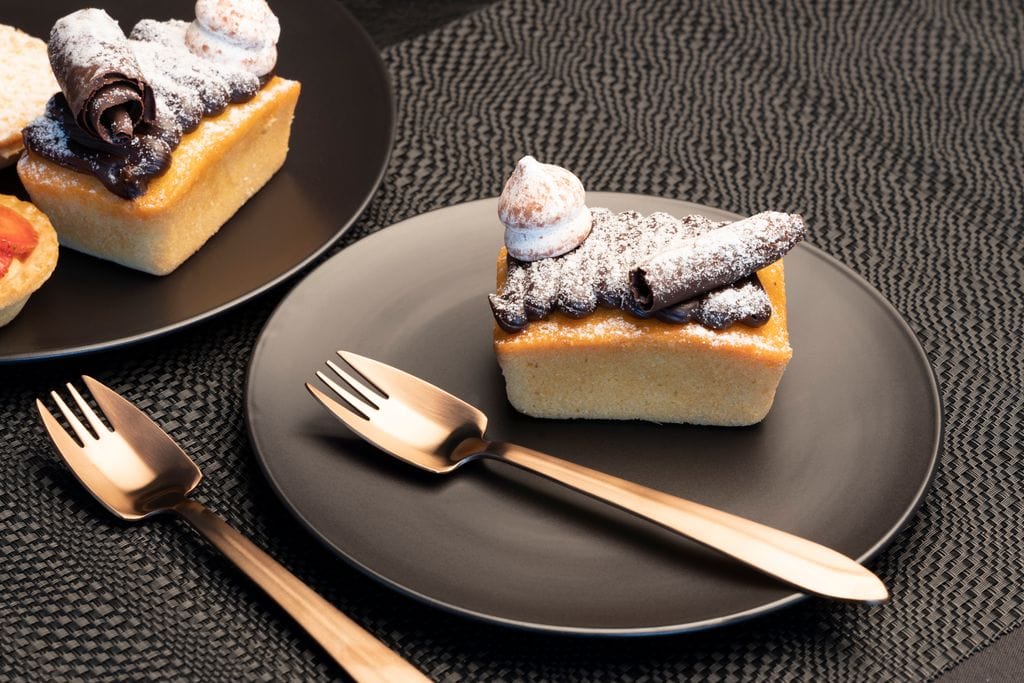 Splayd Cutlery Set Splayd Black Label Rose Gold Satin Set of 6