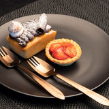 Splayd Cutlery Set Splayd Black Label Rose Gold Satin Set of 6