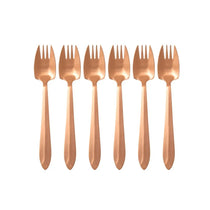 Splayd Black Label Rose Gold Satin Set of 6 by Splayd