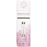 Summer Salt Body Health & Beauty Summer Salt Body Crystal Elixir Glass Water Bottle Rose Quartz 550ml